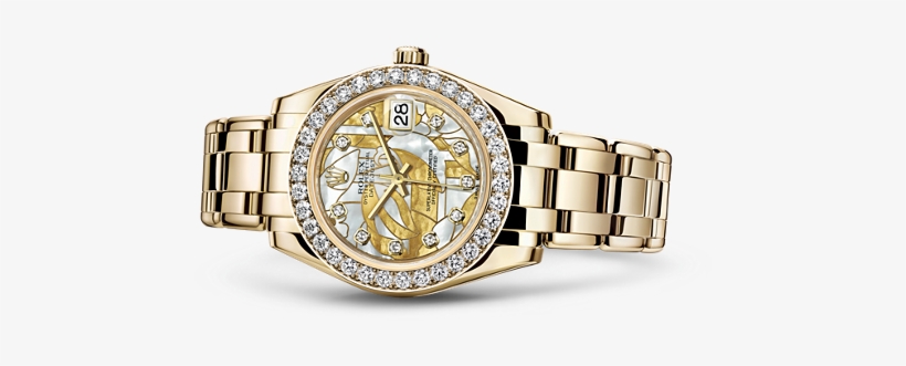 /rolex Replica /watches/datejust Special/rolex Datejust - Rolex Pearlmaster 39 White Gold, transparent png