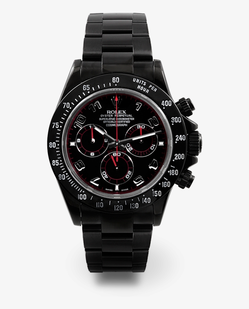 Rolex Daytona Stainless Steel With Black Dlc/pvd Coating - Hublot Big Bang Meca 10 Black Magic, transparent png