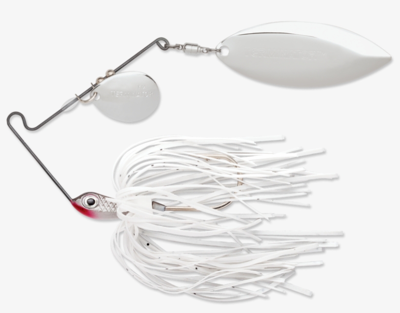 Bright White Shad Nickel - Spinnerbait, transparent png