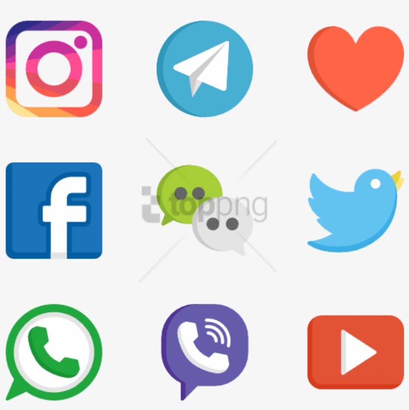 Free Png Social Media Logos Web Design 50 Free Icons, transparent png