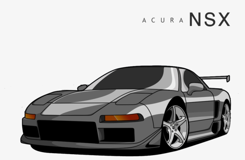 Acura Nsx Png - Supercar, transparent png
