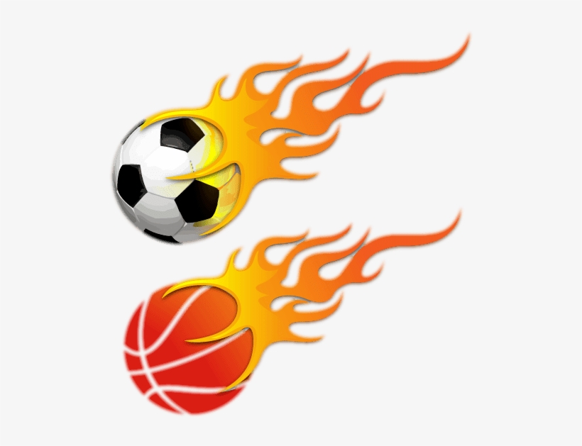Ball With Fire Png, transparent png