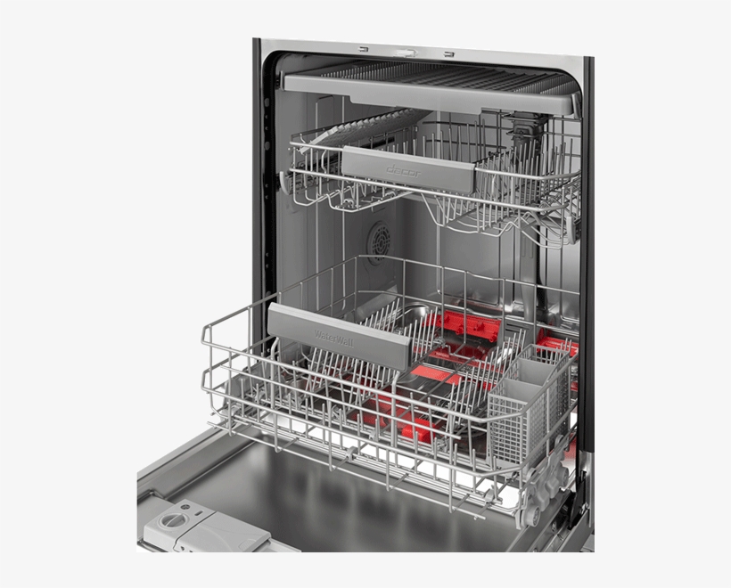 Dacor Silver Stainless Steel Dishwasher - Dishwasher, transparent png