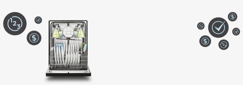 Introducing Our 1st Dishwasher With A Stainless Steel - Dishwasher, transparent png