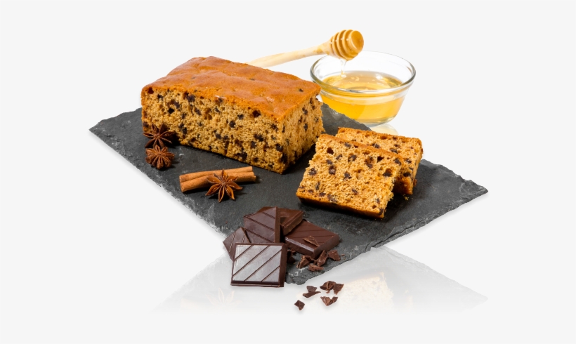 Pain D'épices Au Miel Et Pépites De Chocolat - Baking, transparent png