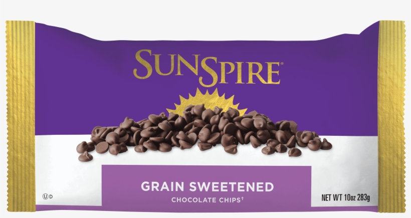 Grain Sweetened Chocolate Chips - Sunspire, transparent png