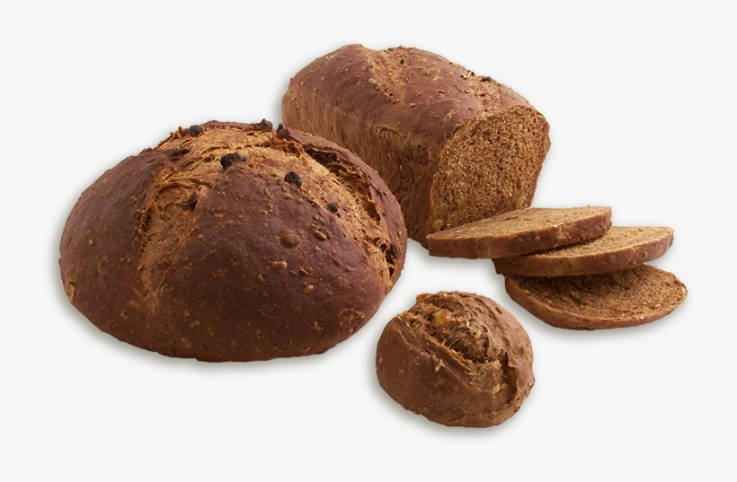 Dark Rye With Caramel Color And Golden Raisins - Chocolate, transparent png
