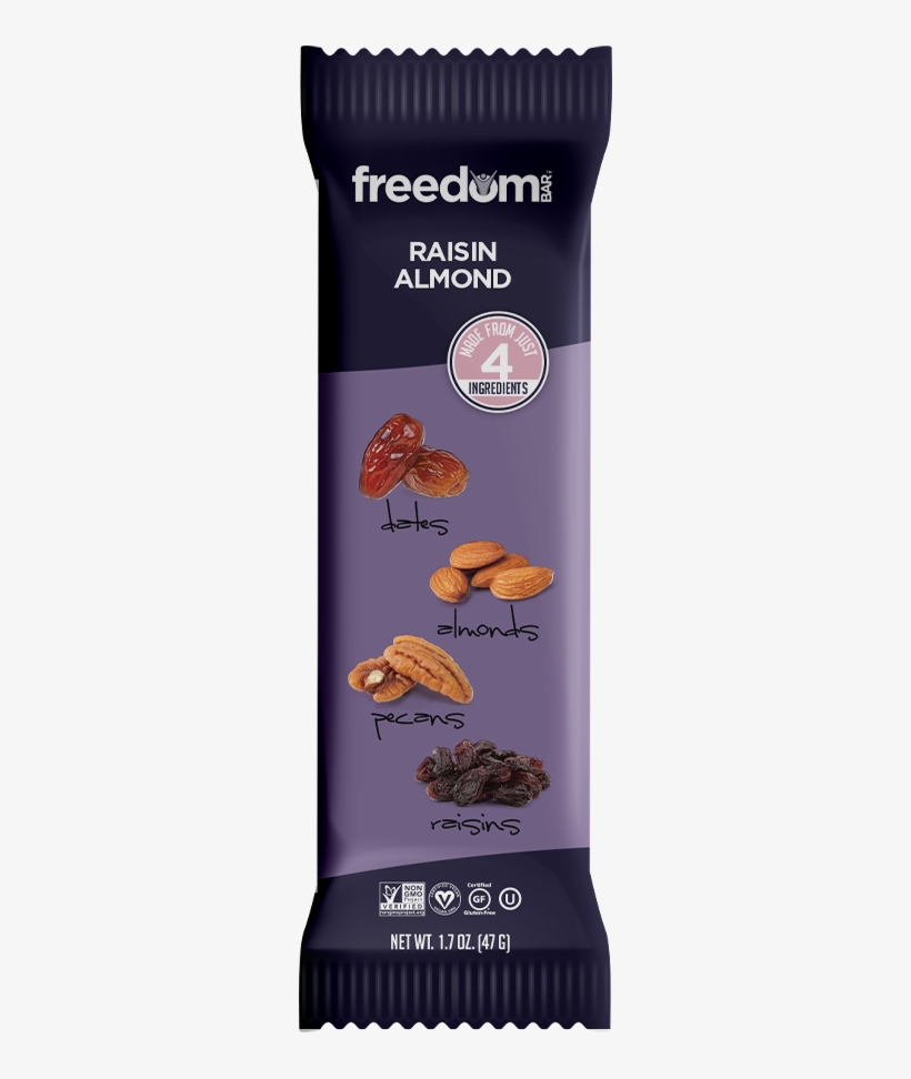 Raisin Almond Bar - Potato Chip, transparent png