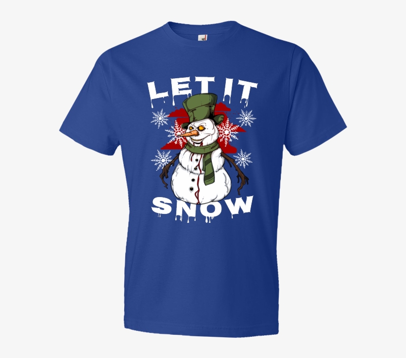 Let It Snow - T-shirt, transparent png