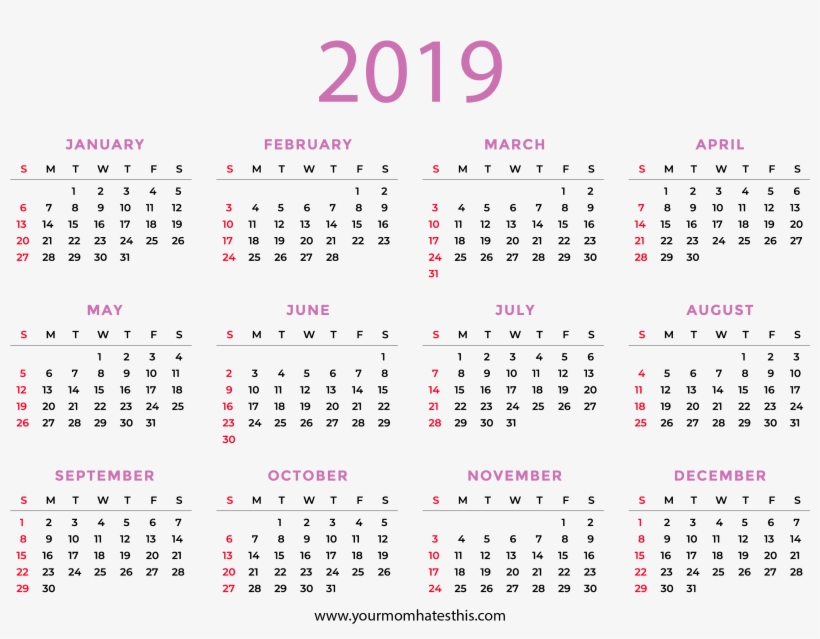 2019 Calendar Templates - Monte Carlo Resort And Casino, transparent png