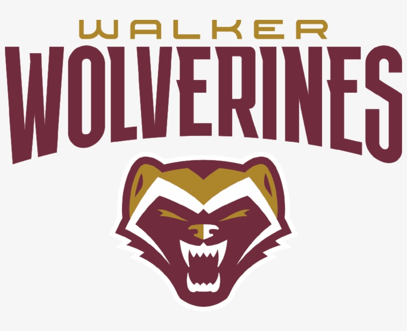 Primary Mark C - Walker Wolverines, transparent png