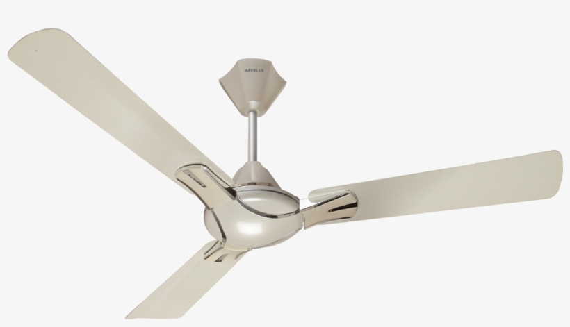 Havells Nicola 1200mm Pearl White Silver Ceiling Fan - Havells Nicola Fan Colours, transparent png