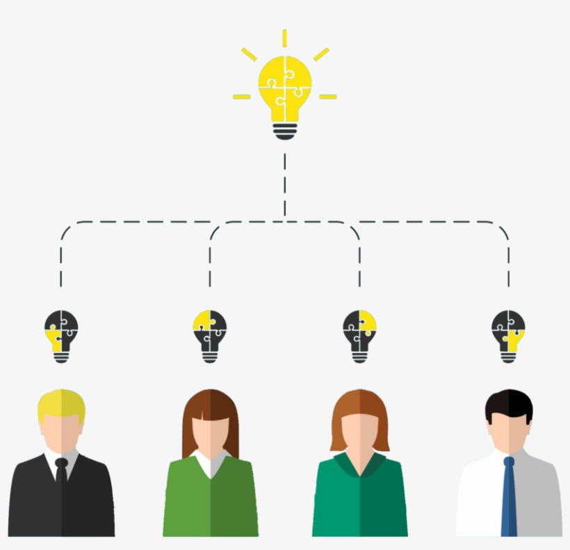 Brainstorming - Illustration, transparent png