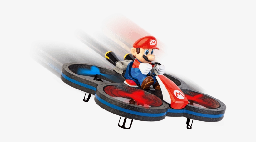 Mario Drone, transparent png