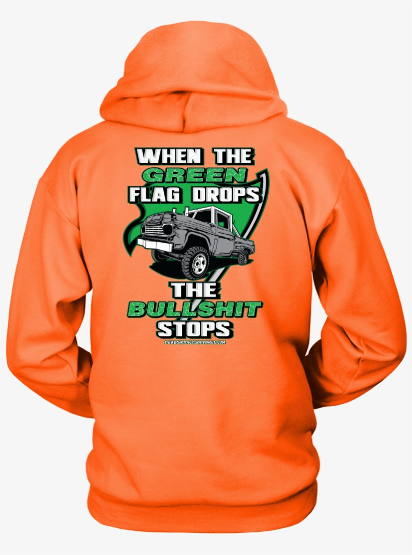 Green Flag Drops 58 Ford - Shirt, transparent png