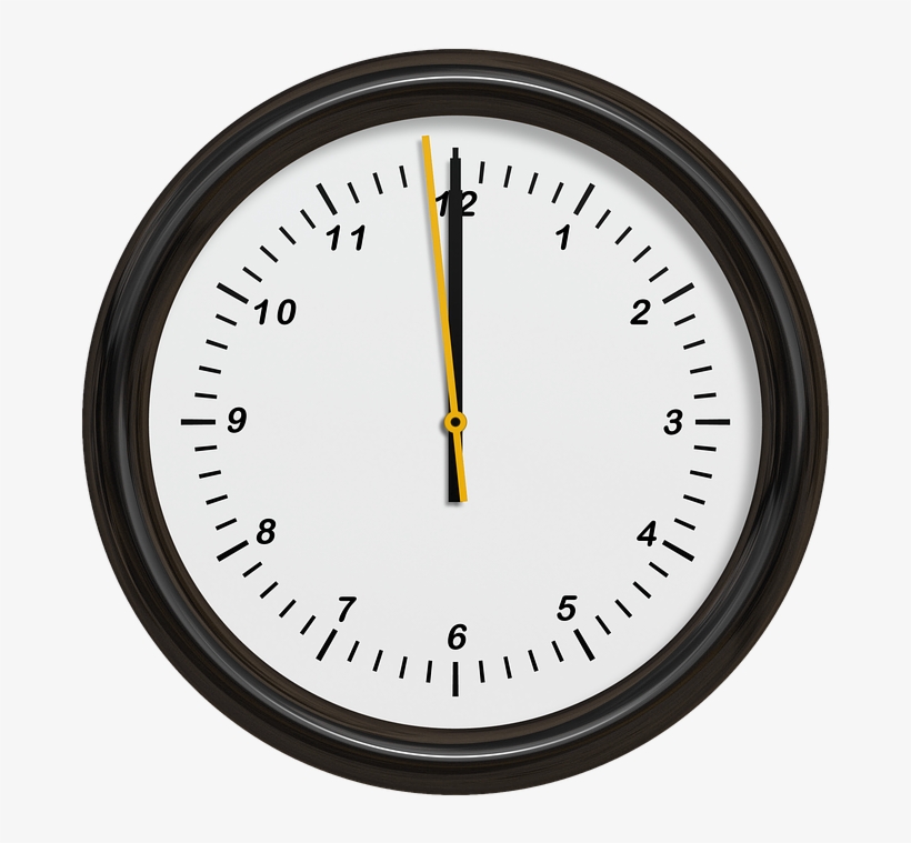 Clock, Time Of, Time, New Year's Eve, Before Midnight - New Years Eve 2018 Clipart, transparent png