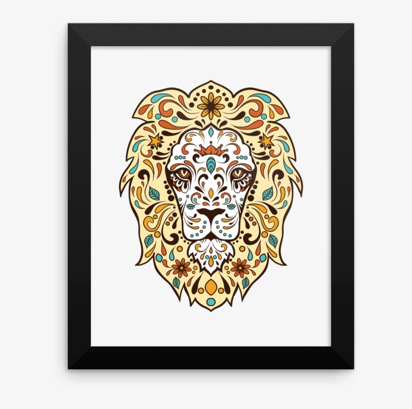Next - Day Of The Dead Lion, transparent png