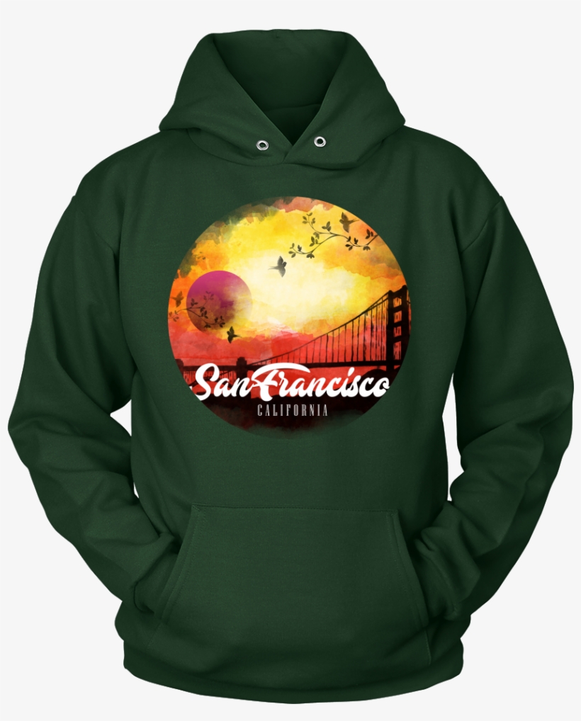 San Francisco California Horizon Sunset Skyline Ca - Dont Mess With My Husband Shirt, transparent png