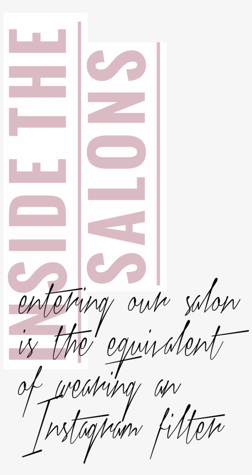 Inside Salons - Poster, transparent png