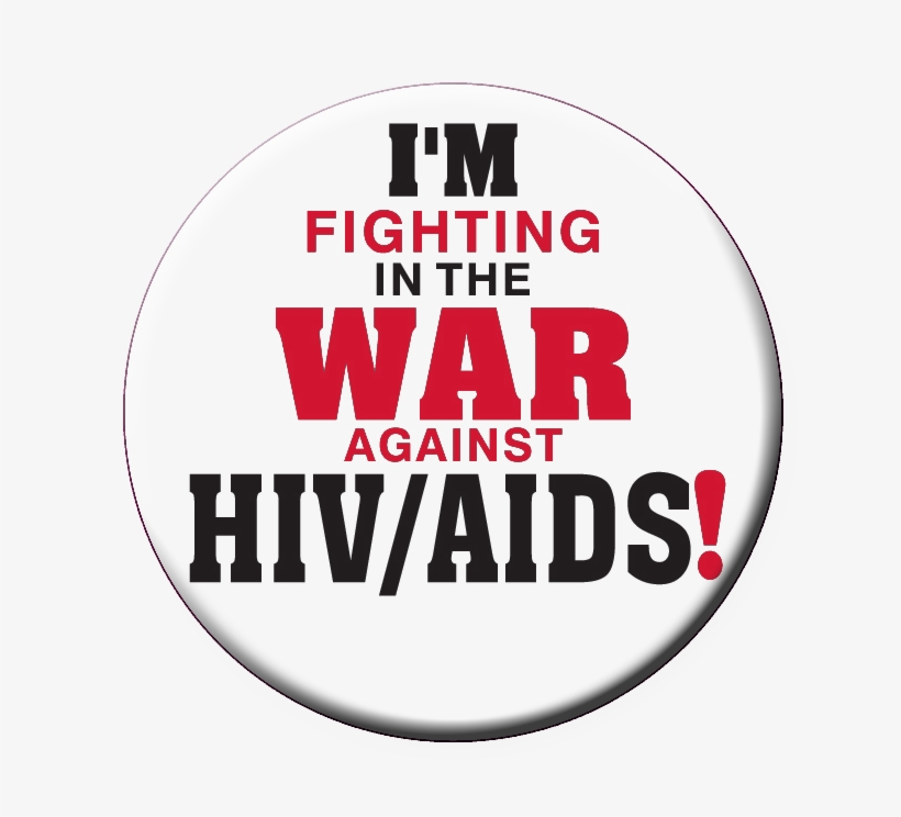 *sale Bag Of Buttons -72 Hiv/aids Theme Buttons - Campaign Against Hiv Aids, transparent png