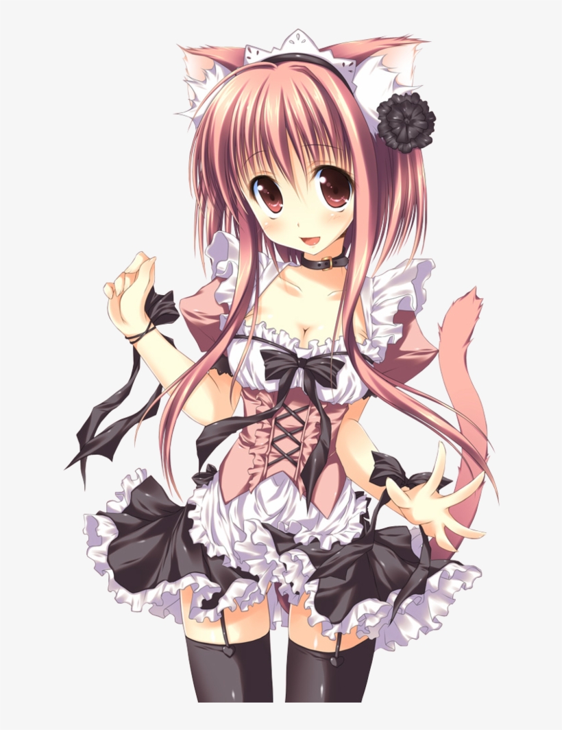Neko Girl - Google Search - Anime Adorable Neko Girl, transparent png