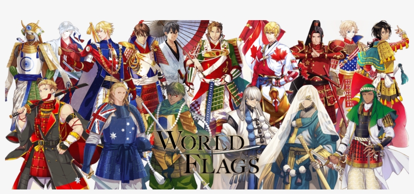 World Flags Turned Into Pretty Boys - Military Uniform, transparent png