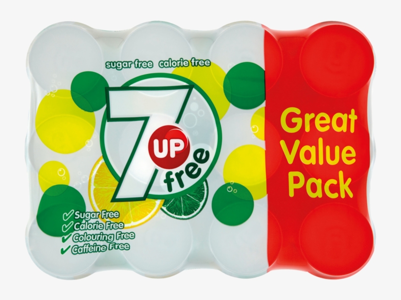 7up Canpack 12x330ml - Circle, transparent png
