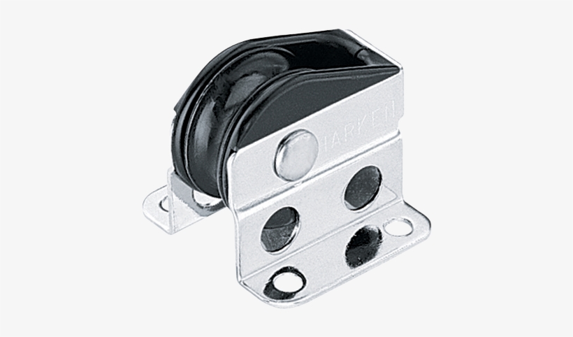 [hk-096] Harken 29 Mm Upright Lead Bullet Block - Plastové Kladka S Uchytem, transparent png