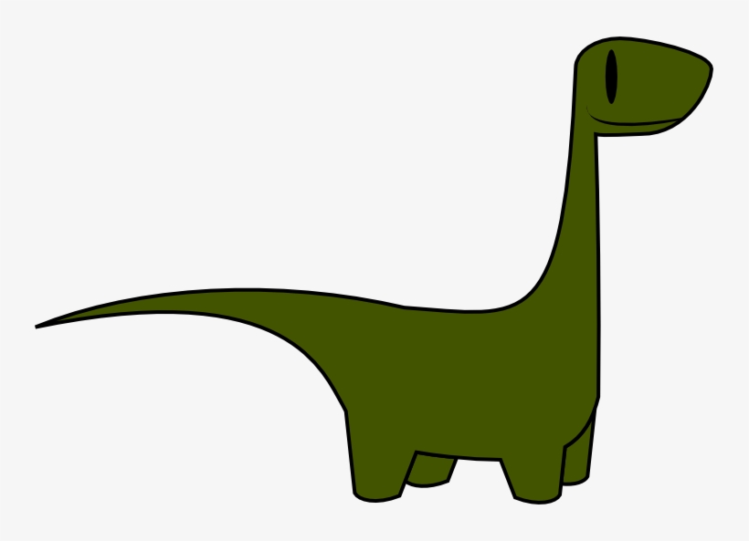 Dinosaur Free To Use Clipart - Dinosaur Simple, transparent png