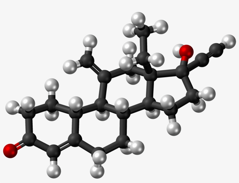 Etonogestrel Molecule Ball - Estrogen Molecular Structure, transparent png