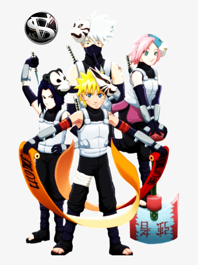 Sakura Render Naruto Photo - Team 7 Anbu, transparent png