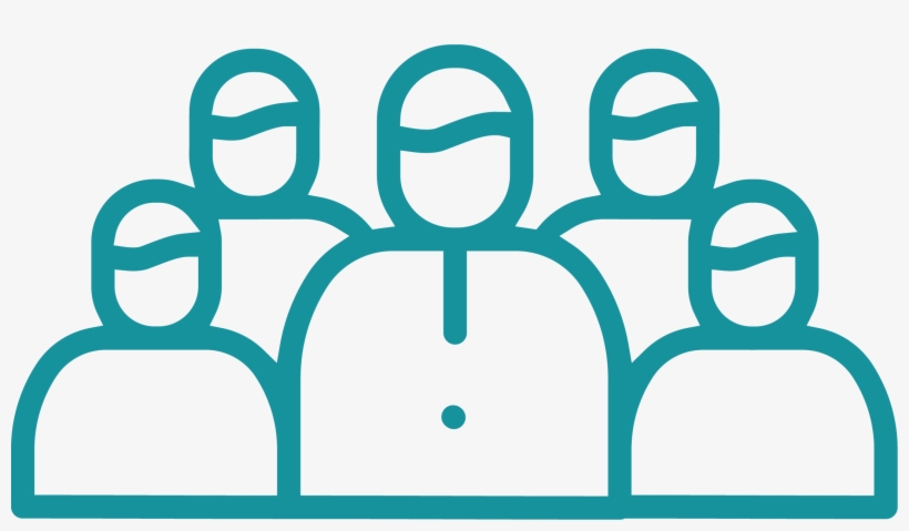 Small Crowd Icon, transparent png