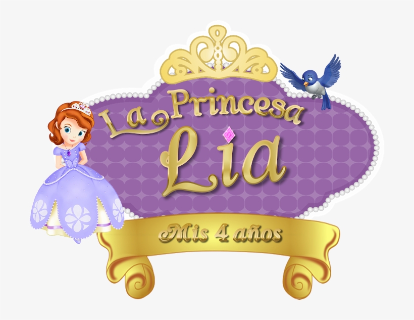 Diga Lia Y El De La Doctora Juguetes Que Diga Narcisa - Prinses Sofia Logo Png, transparent png