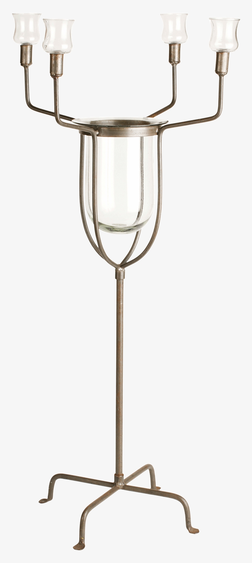 Fiori Candelabra - Platinum, transparent png