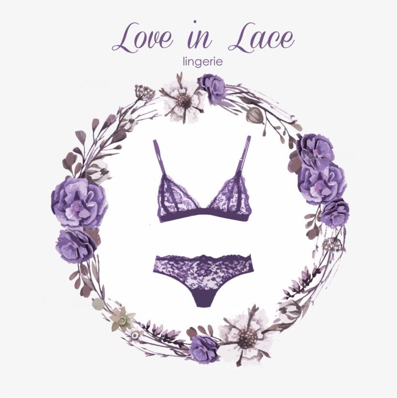 I Will Trace Your Logo Into Vector - Vintage Floral Wreath Watercolor, transparent png