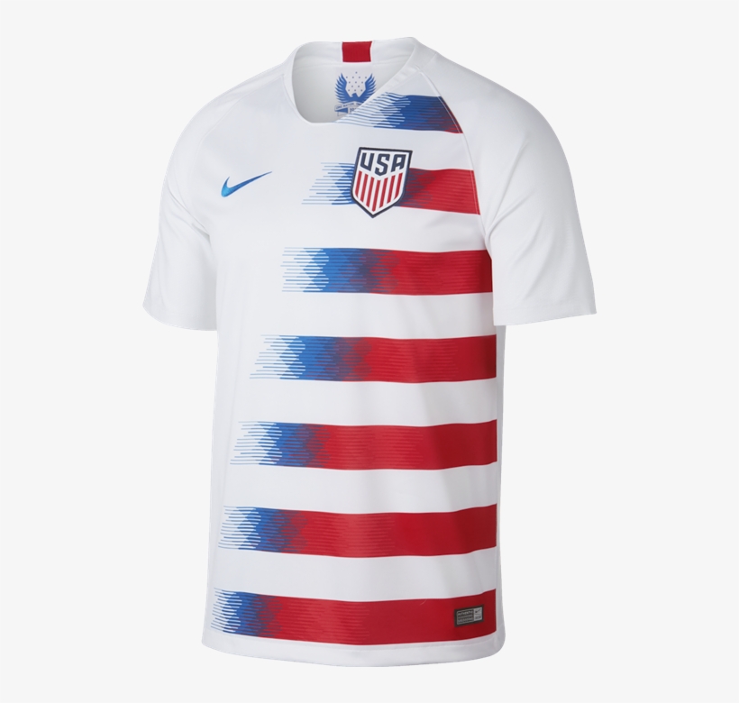 Nike 2018 Us Stadium Home Soccer Jersey - Usa World Cup Jersey 2018, transparent png