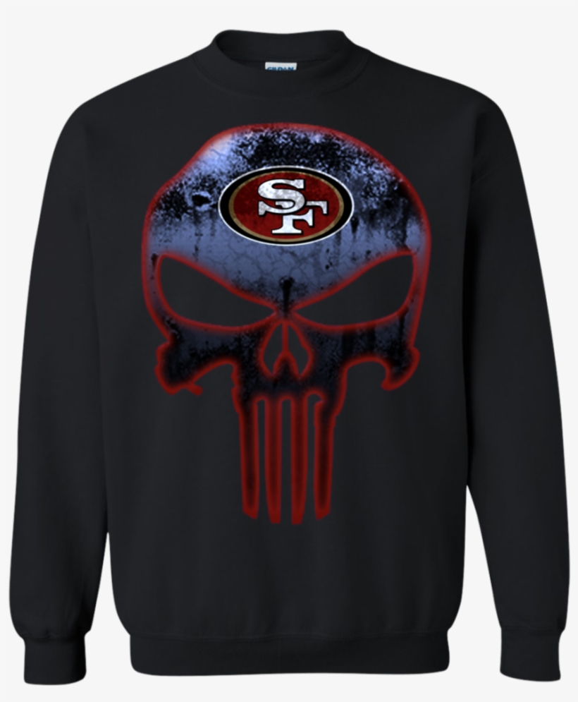 San Francisco 49ers Football The Punisher Skull Shirts - San Francisco 49ers, transparent png