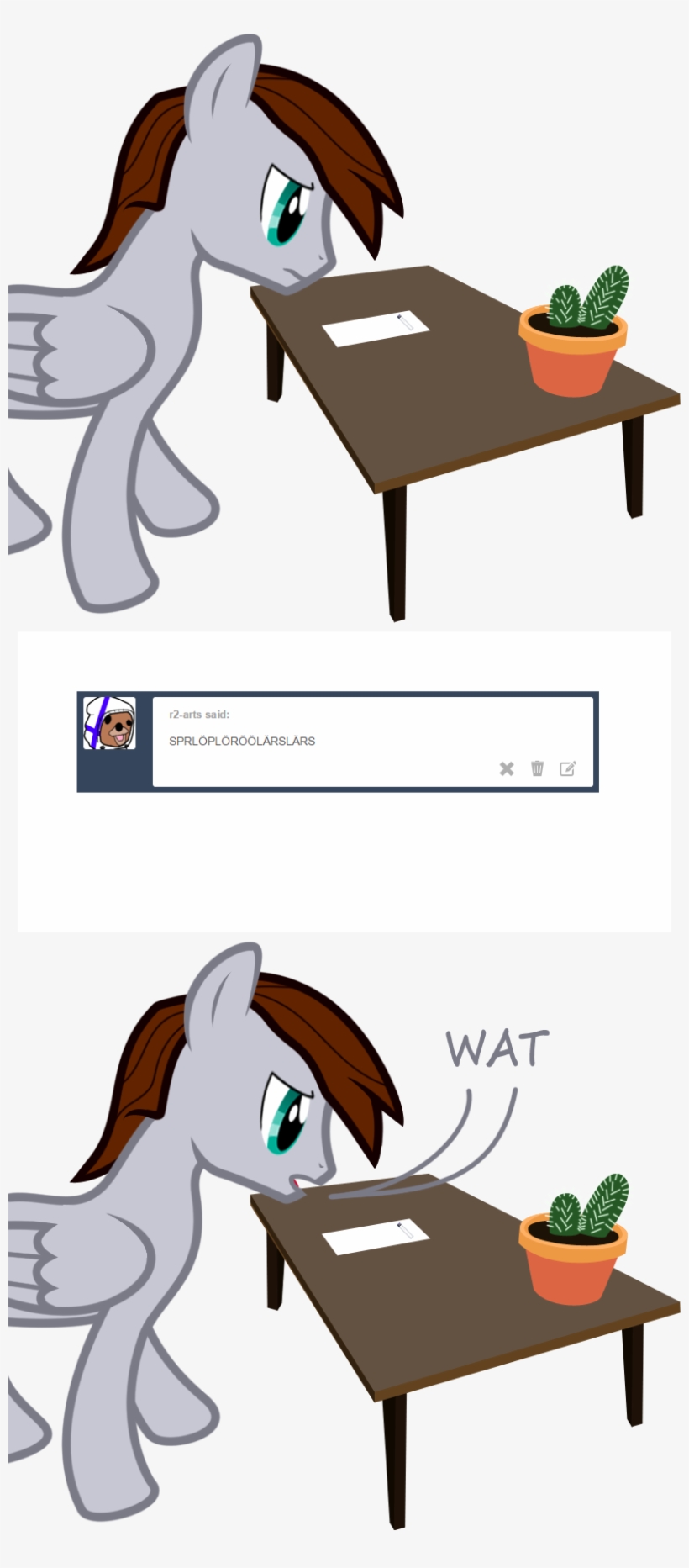 Darthlucario, Ask, Cactus, Gibberish, Oc, Oc - Cartoon, transparent png