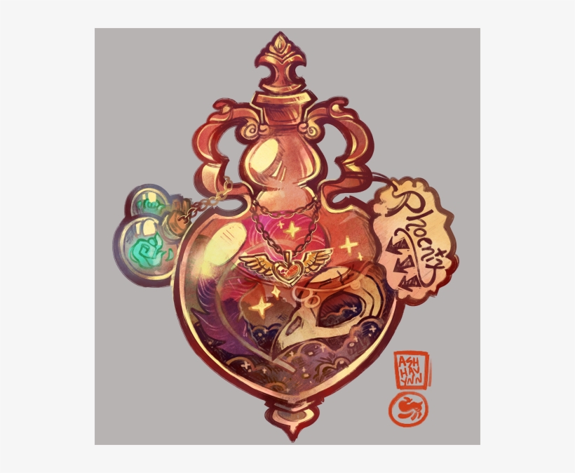 “what Is Phoenix Down But A Magical Molotov Cocktail - Illustration, transparent png