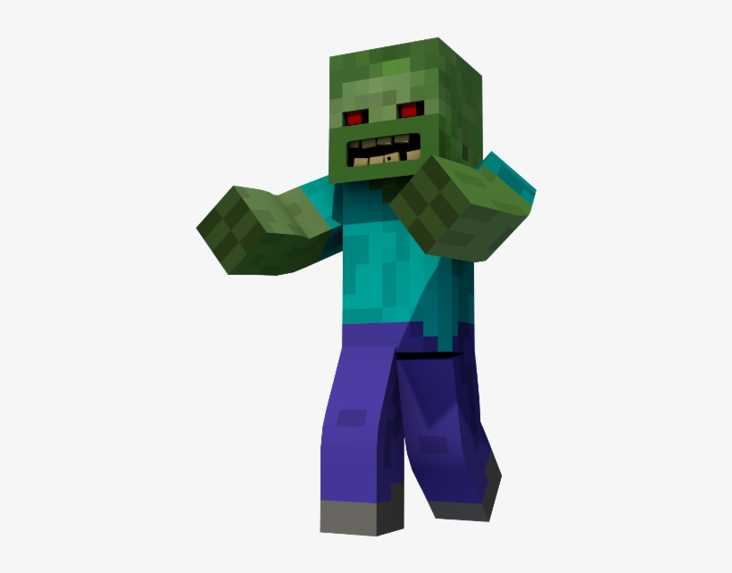 #minecraft #майнкрафт #zombie #зомби #мобы #вай - Toy, transparent png