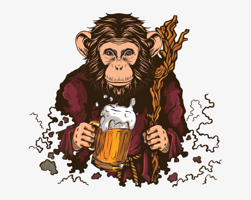 Chimp Monk Brewing Aspires To Be Your First Choice - Old Sorcerer, transparent png