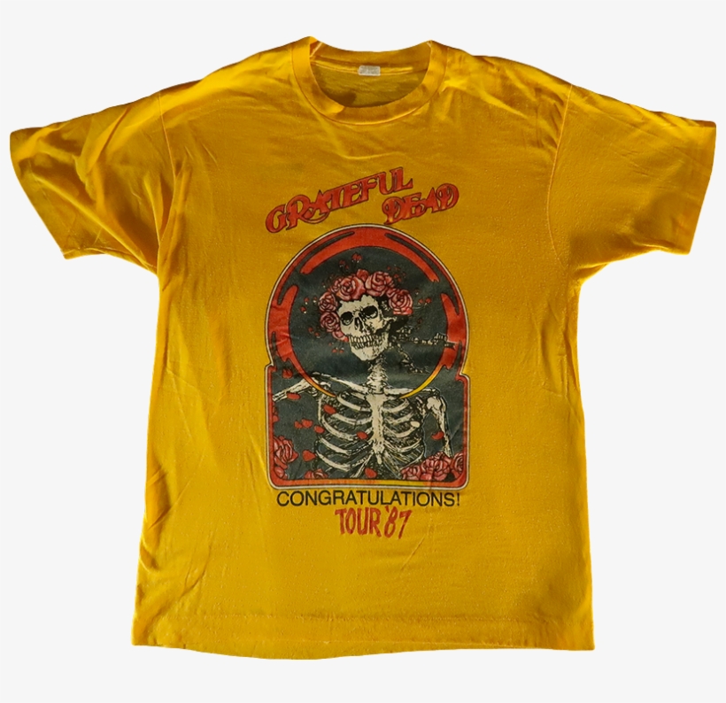 1987 Grateful Dead Congratulations - Active Shirt, transparent png