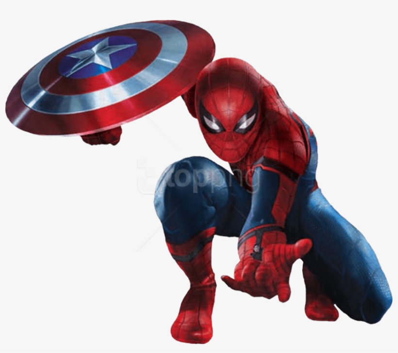 Download Spiderman Shield Clipart Png Photo - Spiderman Civil War Promo Art, transparent png