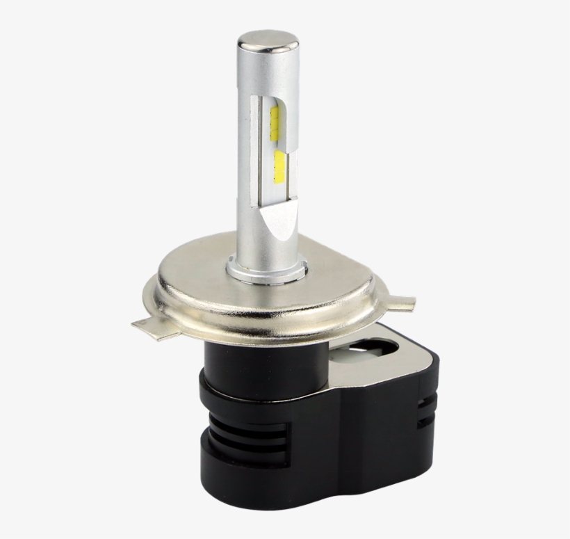 Led Headlight Small Size H4 H7 H11 9005 360 Adjustable - Rotor, transparent png
