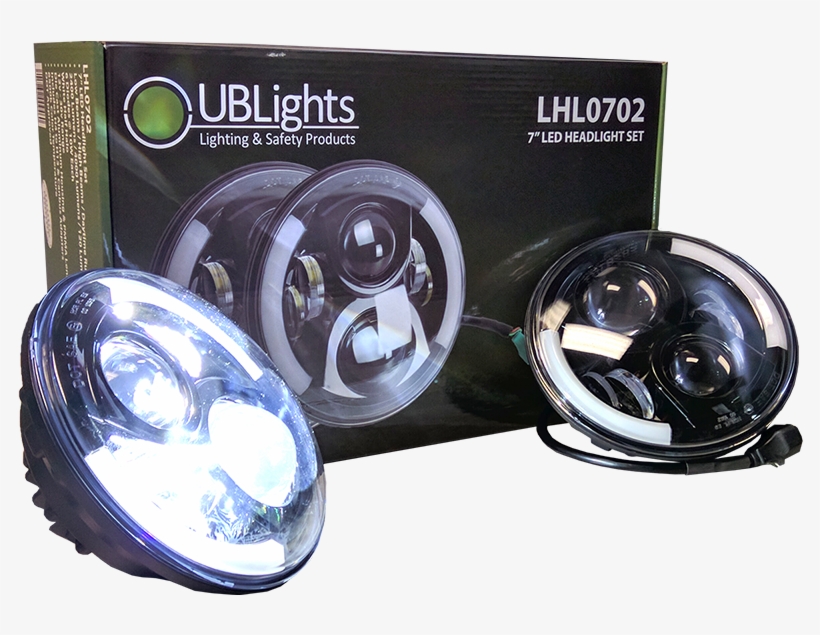 Lhl0702 Led Headlight W/half-halo - Track Lighting, transparent png