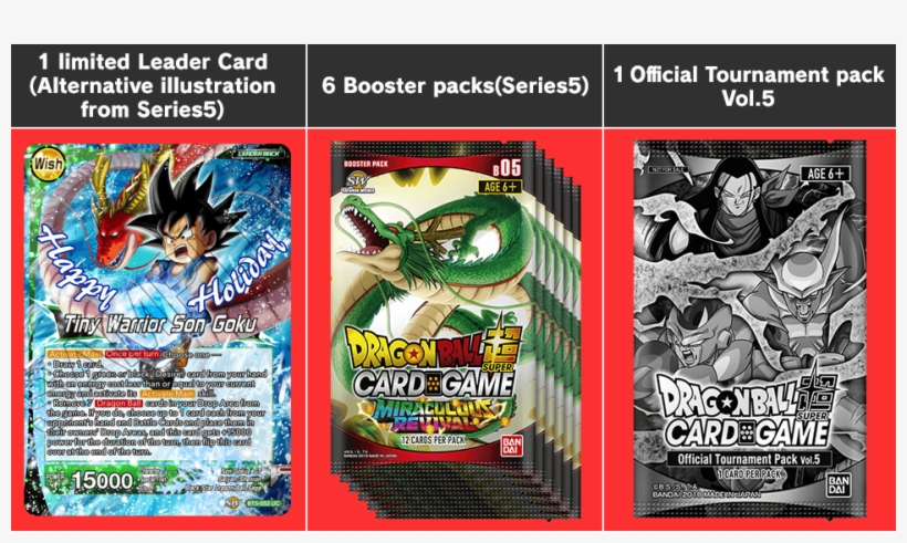 Send A Dragon Ball Super Card Game Gift Box To Your - Dragon Ball Super Gift Box, transparent png