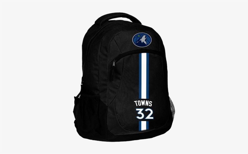 Minnesota Timberwolves Karl-anthony Towns Action Backpack - Laptop Bag, transparent png