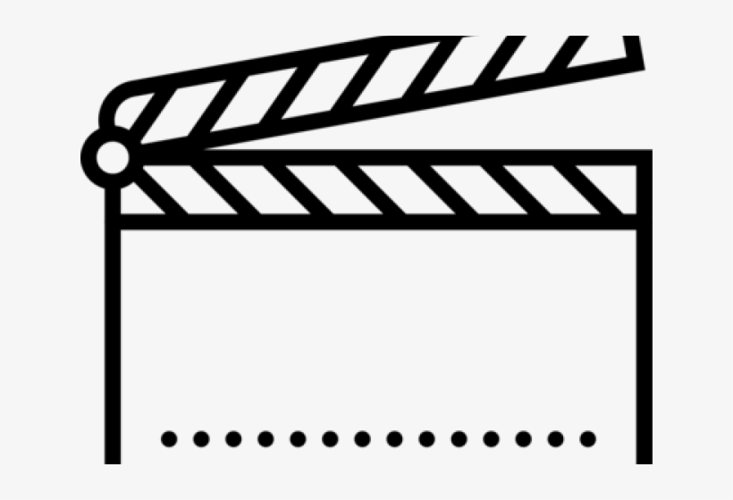 Clapperboard Clipart Clapper Board - Clapperboard, transparent png