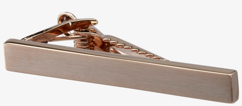 Rose Gold Mini Tie Pin - Clothes Hanger, transparent png