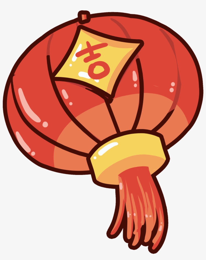 Red Festive Hand Drawn Chinese New Year Png And Psd - Chinese New Year, transparent png